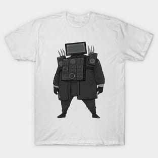 SKIBIDI TOILET TV MAN T-Shirt